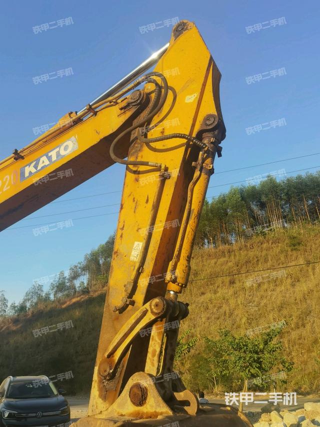 大臂油缸整體?豎拍（工作和回轉(zhuǎn)裝置）