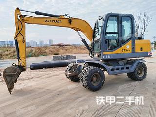 沈陽新源XYB75W-9挖掘機實拍圖片