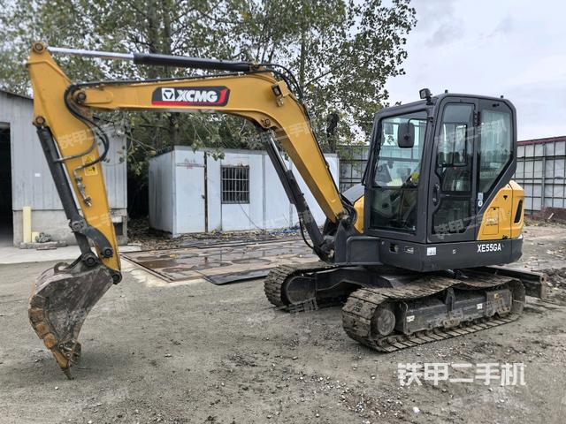 徐工XE55GA国四挖掘机的设备实拍-第1张实拍照片