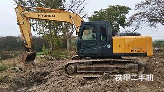 現(xiàn)代R215-7C挖掘機(jī)