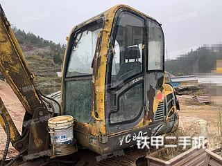 玉柴YC60-8挖掘機實拍圖片