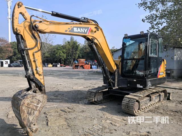 三一重工SY55C挖掘机的设备实拍-第1张实拍照片