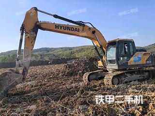 江苏-无锡市二手现代R215VS挖掘机实拍照片