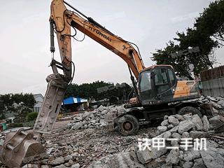 現(xiàn)代R210WVS挖掘機(jī)