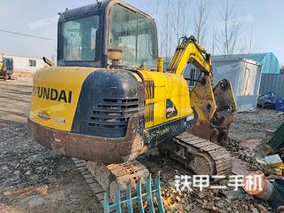 濟(jì)南現(xiàn)代R55-7挖掘機(jī)實(shí)拍圖片