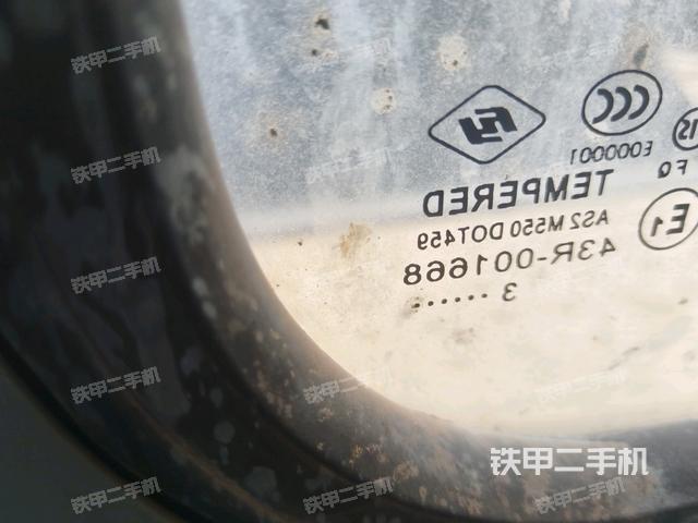 后窗玻璃角標(biāo)（駕駛室部分）