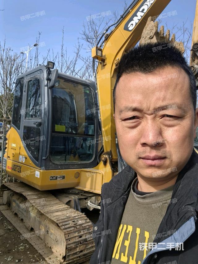 徐工XE60D挖掘机的设备实拍-第1张实拍照片