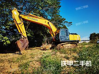 南宁现代R335LC-7挖掘机实拍图片