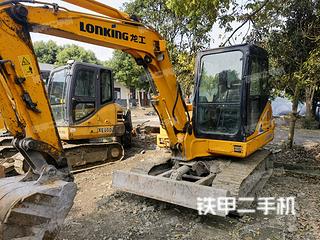 四川-成都市二手龙工LG6060挖掘机实拍照片