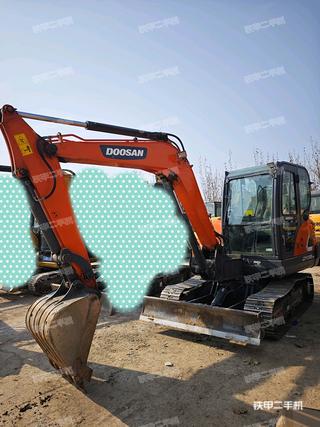 斗山DX55-9CN挖掘機實拍圖片
