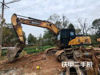 三一重工SY215C挖掘机实拍图片