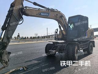 三一重工SY155W挖掘机实拍图片