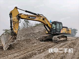 三一重工SY375H挖掘机实拍图片