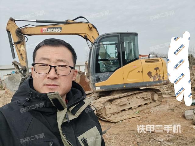 徐工XE75DA挖掘机的设备实拍-第1张实拍照片