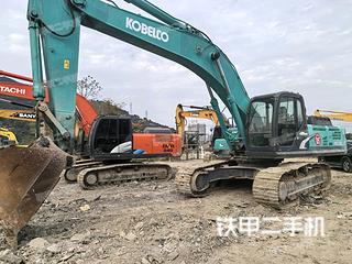 浙江-温州市二手神钢SK350LC-8挖掘机实拍照片