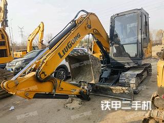 鄭州柳工CLG9075E挖掘機實拍圖片