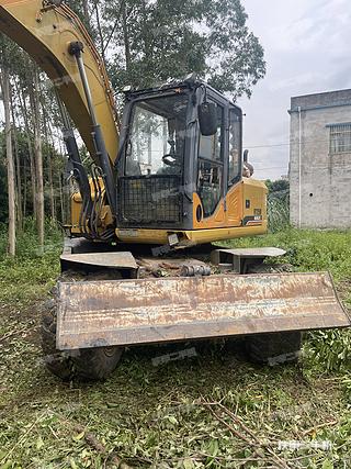 恒特重工HT125W挖掘機(jī)實(shí)拍圖片