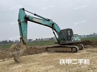 荊州神鋼SK210挖掘機實拍圖片