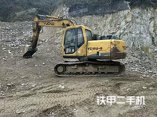 玉柴YC135-8挖掘機(jī)實拍圖片