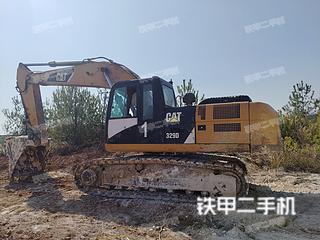 福建-漳州市二手卡特彼勒329D挖掘机实拍照片