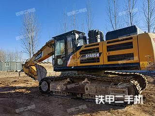 三一重工SY485H挖掘机实拍图片