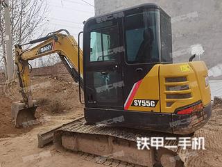 鄭州三一重工SY55C挖掘機(jī)實(shí)拍圖片
