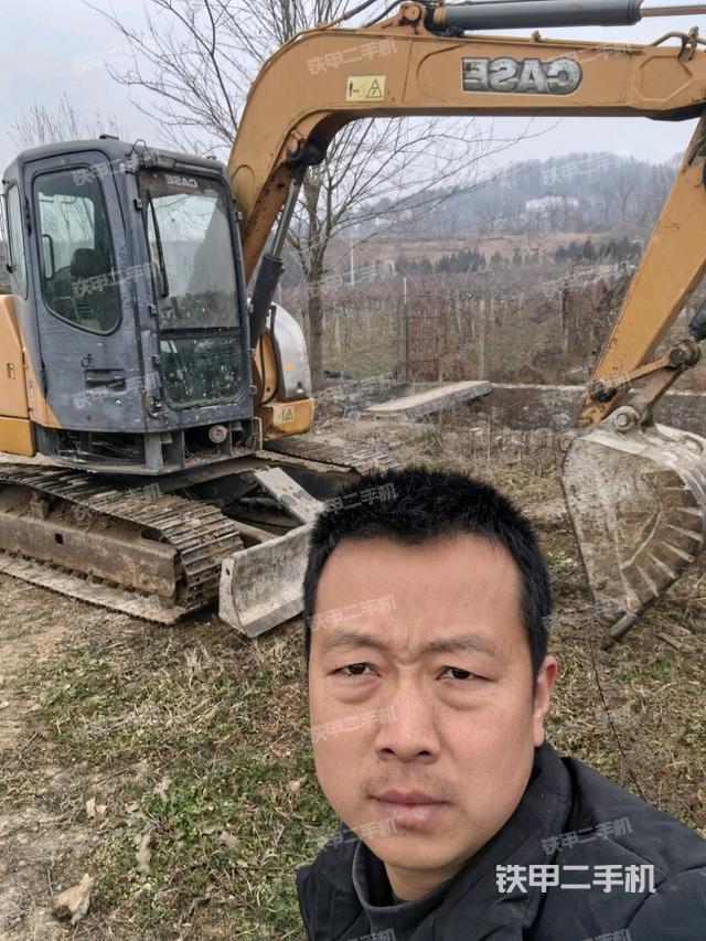 凯斯CX75SR挖掘机的设备实拍-第1张实拍照片