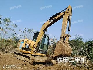 卡特彼勒306E2小型液壓挖掘機實拍圖片