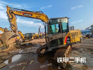雷沃重工FR75E2挖掘机实拍图片
