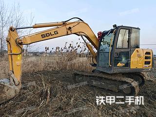 山东临工E675H国四挖掘机实拍图片