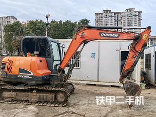武漢斗山DX55-9C挖掘機實拍圖片