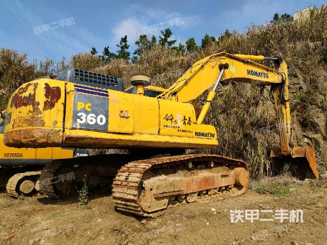 小松PC360-7挖掘机的设备实拍-第3张实拍照片