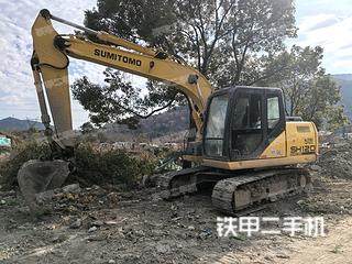 住友SH120-5挖掘機(jī)實拍圖片