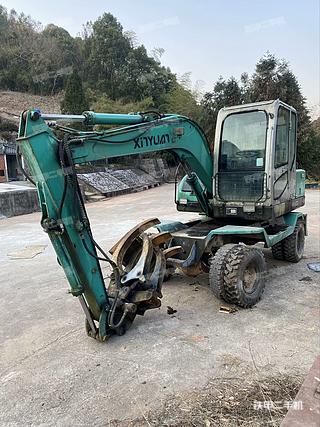 新源XY65W-7挖掘機實拍圖片