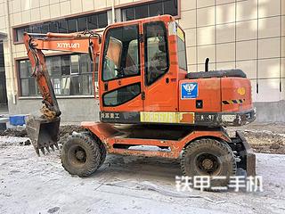 鎮(zhèn)江新源XY75W-8挖掘機實拍圖片