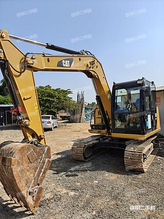 卡特彼勒307E2小型液壓挖掘機實拍圖片