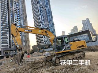 加藤HD820R挖掘机实拍图片