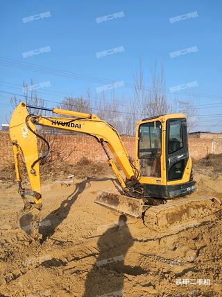 現(xiàn)代R35-9VS挖掘機(jī)實拍圖片