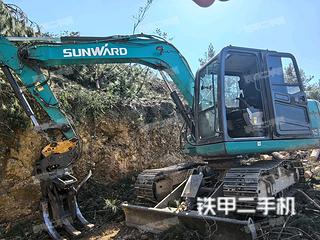 山河智能SWE80E9挖掘機(jī)實拍圖片