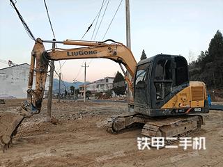 柳工CLG908D挖掘機實拍圖片