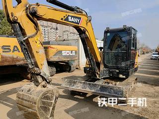 武汉三一重工SY55C挖掘机实拍图片