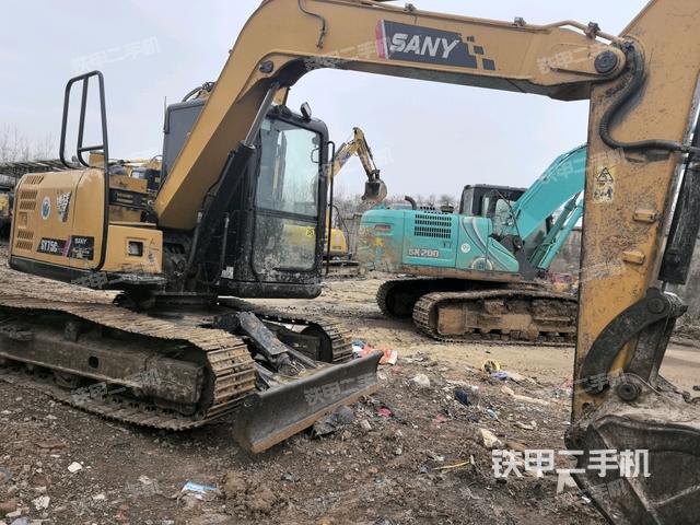 三一重工SY75C挖掘机的设备实拍-第1张实拍照片