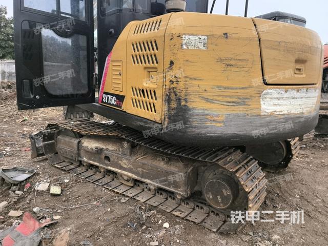 三一重工SY75C挖掘机的设备实拍-第3张实拍照片