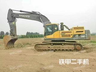 沃爾沃EC480DL挖掘機實拍圖片