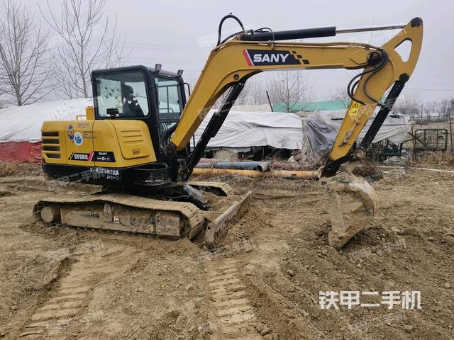 三一重工SY60C挖掘机的设备实拍-第3张实拍照片