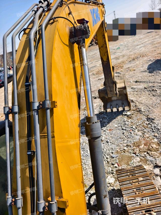 大臂背部俯視（工作和回轉裝置）