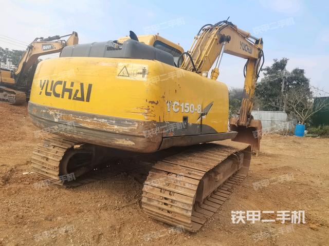 玉柴YC135-8挖掘机的设备实拍-第3张实拍照片
