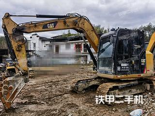 卡特彼勒307E2小型液壓挖掘機(jī)實拍圖片