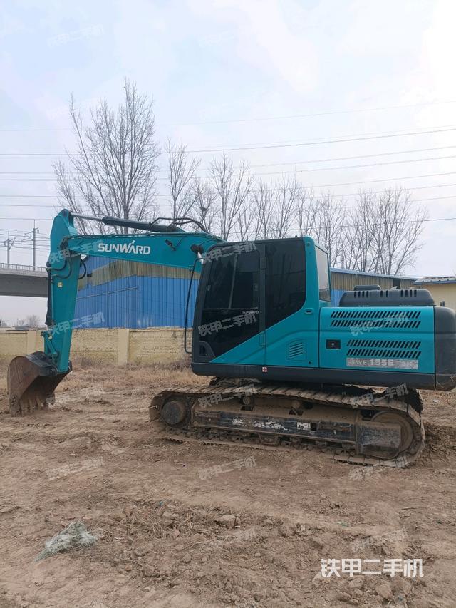 山河智能SWE135E-3H挖掘机的设备实拍-第3张实拍照片