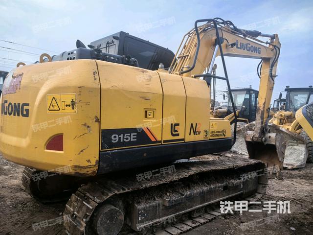 柳工CLG913E挖掘机的设备实拍-第3张实拍照片
